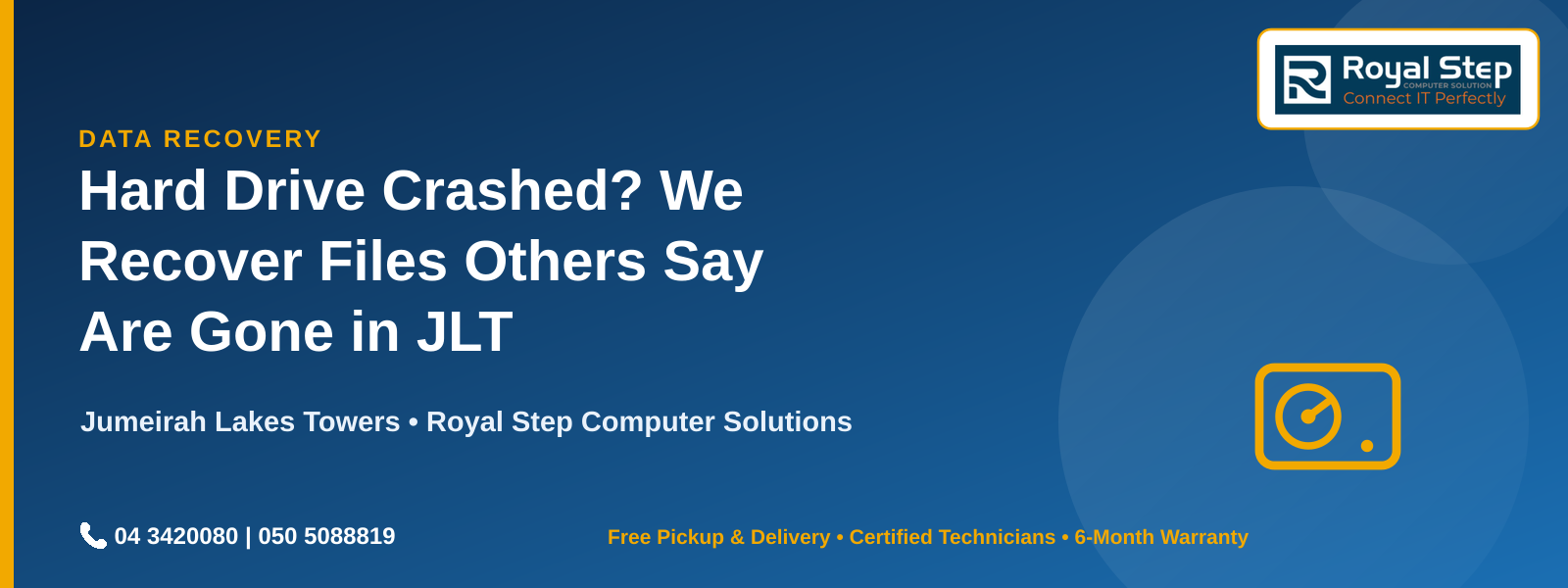 Hard Drive Crashed? We Recover Files Others Say Are Gone in JLT