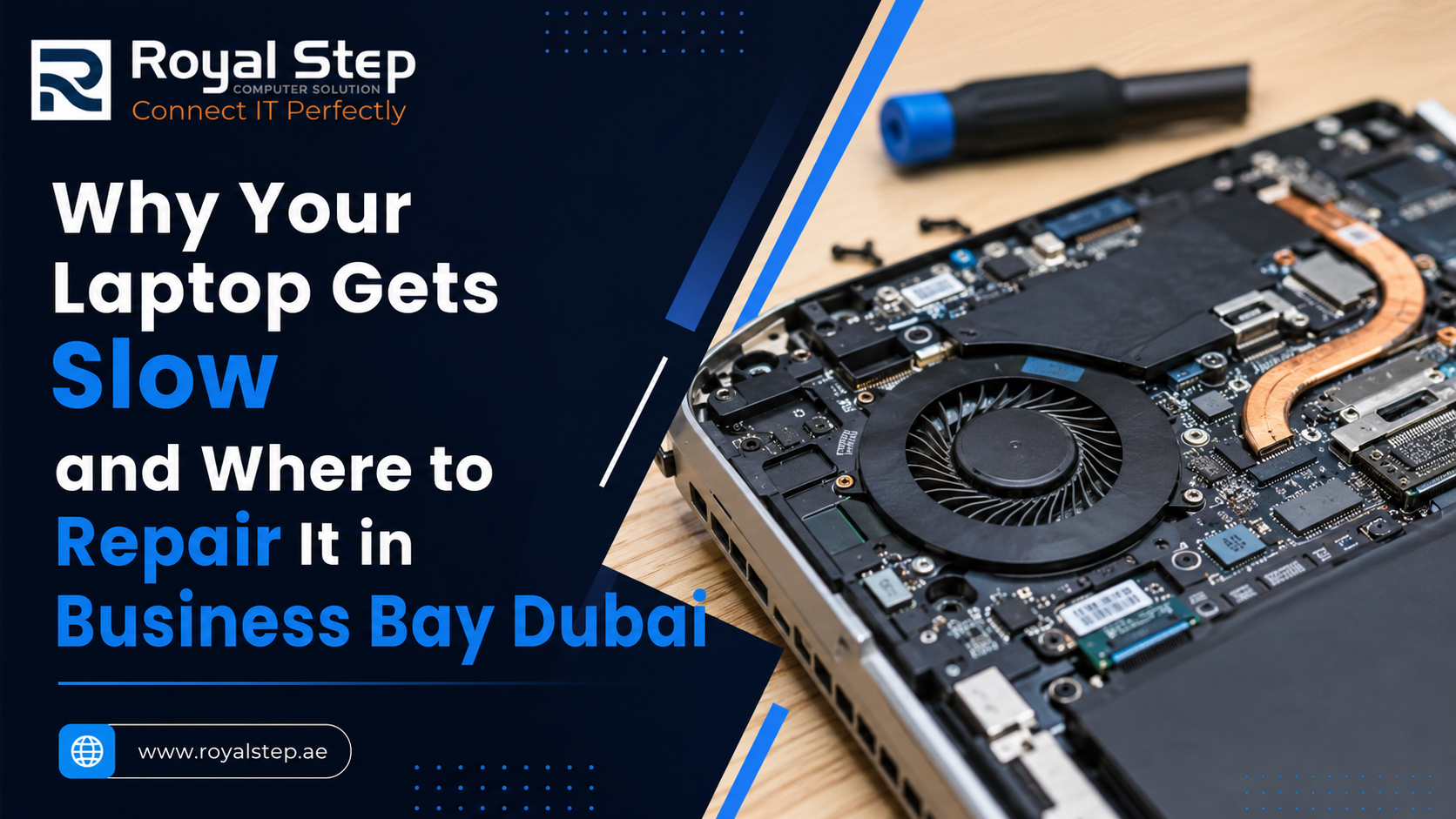 Why Your Laptop Gets Slow and Where to Repair It in Business Bay Dubai